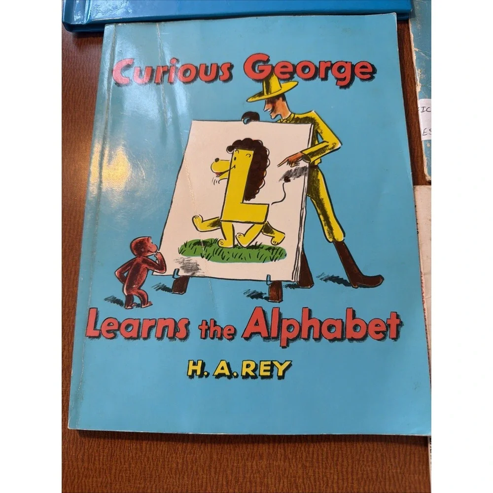 Lot Vtg Children's Books Classics‎ 1950's-70's Dr Suess Clifford Curious George